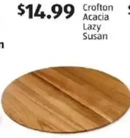 Aldi Crofton Acacia Lazy Susan offer