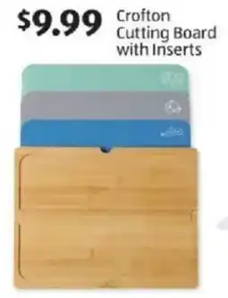 Aldi Crofton Cutting Board with Inserts offer