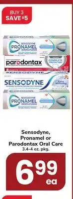 ACME Sensodyne, Pronamel or Parodontax Oral Care offer