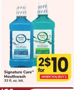ACME Signature Care Mouthwash offer