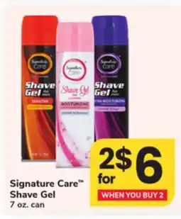 ACME Signature Care Shave Gel offer