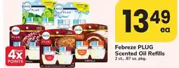 ACME Febreze PLUG Scented Oil Refills offer