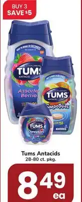 ACME Tums Antacids offer