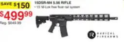 Dunham's Sports RADICAL FIREARMS 15DSR-M4 5.56 RIFLE offer