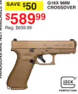 Dunham's Sports G19X 9MM CROSSOVER offer