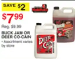 Dunham's Sports BUCK JAM OR DEER CO-CAIN offer
