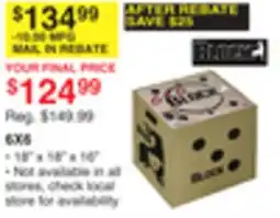 Dunham's Sports 6X6 offer