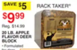 Dunham's Sports 20 LB. APPLE FLAVOR DEER BLOCK offer