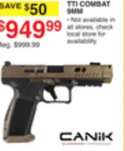 Dunham's Sports CANIK TTI COMBAT 9MM offer