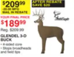 Dunham's Sports GLENDEL 3-D BUCK offer
