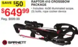 Dunham's Sports RAPTOR 410 CROSSBOW PACKAGE offer
