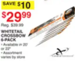 Dunham's Sports WHITETAIL CROSSBOW 6-PACK offer