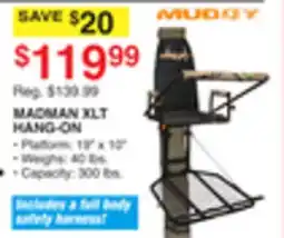 Dunham's Sports MADMAN XLT HANG-ON offer