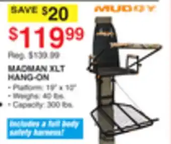 Dunham's Sports MADMAN XLT HANG-ON offer