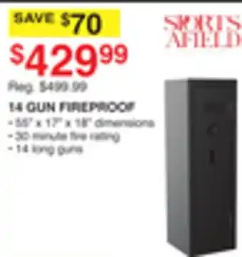 Dunham's Sports 14 GUN FIREPROOF offer