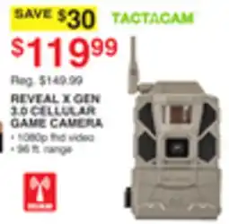 Dunham's Sports REVEAL X GEN 3.0 CELLULAR GAME CAMERA offer