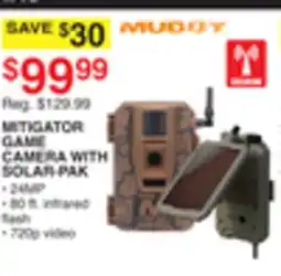 Dunham's Sports MITIGATOR GAME CAMERA WITH SOLAR-PAK offer