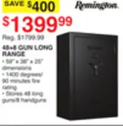 Dunham's Sports 48 + 8 GUN LONG RANGE offer