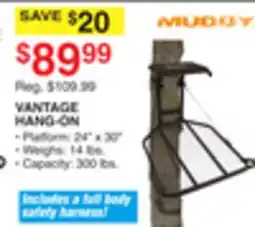 Dunham's Sports VANTAGE HANG-ON offer