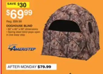 Dunham's Sports DOGHOUSE BLIND offer