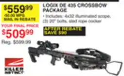Dunham's Sports LOGIX DE 435 CROSSBOW PACKAGE offer