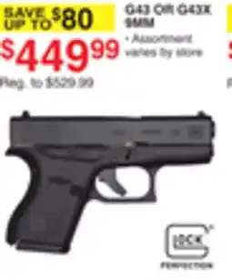 Dunham's Sports G43 OR G43X 9MM offer