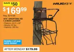 Dunham's Sports 18' 6 DROPTINE HD 1.5-MAN LADDER offer