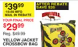 Dunham's Sports YELLOW JACKET CROSSBOW BAG offer