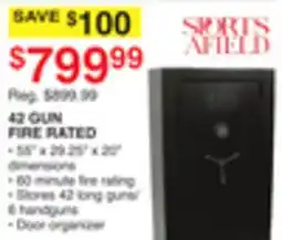 Dunham's Sports 42 GUN FIRE RATED offer