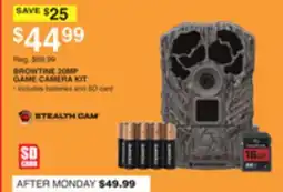 Dunham's Sports BROWTINE 20MP GAME CAMERA KIT offer