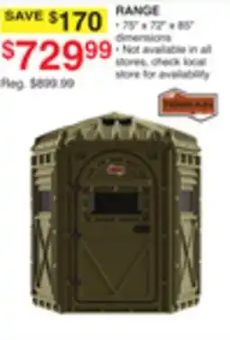Dunham's Sports RANGE offer