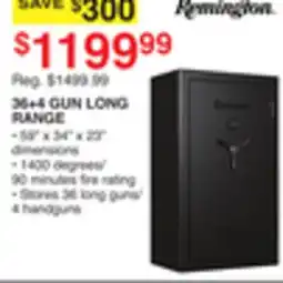 Dunham's Sports 36+4 GUN LONG RANGE offer