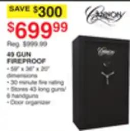 Dunham's Sports 49 GUN FIREPROOF offer