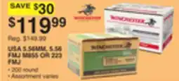 Dunham's Sports USA 5.56MM, 5.56 FMJ M855 OR 223 FMJ offer