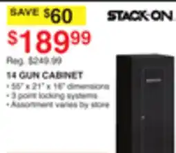 Dunham's Sports 14 GUN CABINET offer