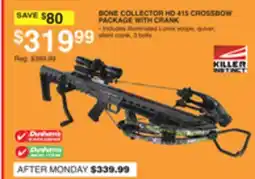 Dunham's Sports BONE COLLECTOR HD 415 CROSSBOW PACKAGE WITH CRANK offer
