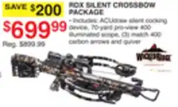 Dunham's Sports RDX SILENT CROSSBOW PACKAGE offer