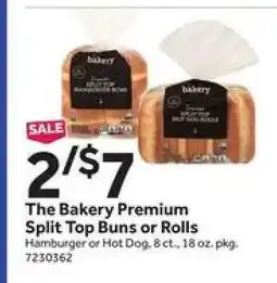 Stop&Shop The Bakery Premium Split Top Buns or Rolls offer