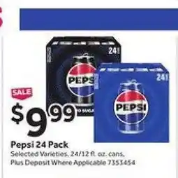 Stop&Shop Pepsi 24 Pack offer