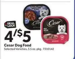 Stop&Shop Cesar Dog Food offer