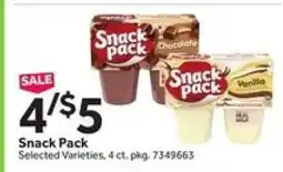 Stop&Shop Snack Pack offer