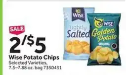 Stop&Shop Wise Potato Chips offer
