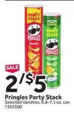 Stop&Shop Pringles Party Stack offer