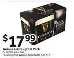 Stop&Shop Guinness Draught 8 Pack offer