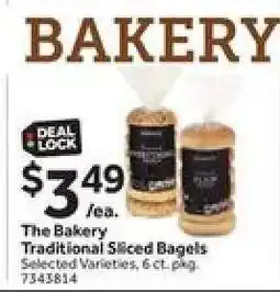 Stop&Shop The Bakery Traditional Sliced Bagels offer