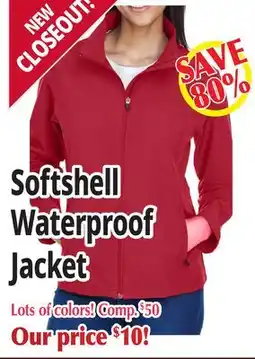 Ocean State Job Lot Softshell Waterproof Jacket offer