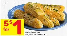 Albertsons Olathe Sweet Corn Large Full Ears offer