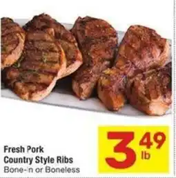 Albertsons Fresh pork country style ribs offer