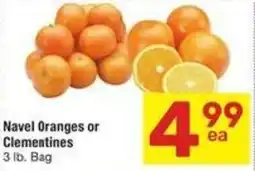 Albertsons Navel Oranges or Clementines offer