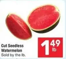 Albertsons Cut seedless watermelon offer